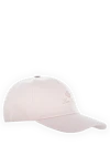 Loro Piana Men's cashmere cap, pink - brand logo. 100% cashmere. Country of manufacture: Italy. Care: specialized cleaning - photo 3