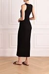 Платье трикотажное из хлопка и эластана черное Givenchy - логотип. 98% хлопок, 2% эластан . Страна производитель: Италия. Уход: специализированная чистка - фото 4