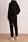 Walking suit made of cotton for women black Givenchy - logo. hood. 100% cotton,. Closure: zipper. two side pockets. Country of origin: Italy. Care: specialized cleaning - photo 4