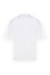 Cotton T-shirt for men white Dolce & Gabbana - anchor, brand logo. 100% cotton. Country of manufacture: Italy. Care: specialized cleaning - photo 6