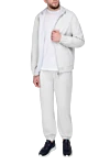 Beige men's walking suit made of polyurethane and cotton Eleventy - hood. 89% polyurethane, 11% cotton. Closure: zipper. two side pockets. Country of origin: Italy. Care: specialized cleaning - photo 2