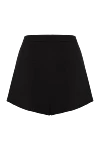 Viscose and elastane shorts for women black Balmain - golden buttons. 100% cotton. two front pockets, two back pockets. Country of origin: France. Care: specialized cleaning - photo 6