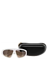 Balmain Women's sunglasses white - logo on frame . plastic. brown. Country of manufacture: Italy. Care: specialized cleaning - photo 5