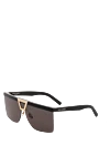 Saint Laurent Women's sunglasses, black, plastic - brand logo. plastic. black. Country of manufacture: Italy. Care: specialized cleaning - photo 3