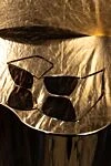 Saint Laurent Очки для защиты от солнца из металла желтые - логотип на оправе . коричневые . металл. Страна производитель: Франция. Уход: специализированная чистка - фото 7