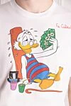 MC2 Saint Barth Футболка из хлопка белая мужская - рисунок Donald Duck. 100% хлопок. Страна производитель: Италия . Уход: специализированная чистка - фото 5