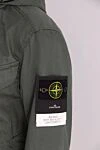 Stone Island Куртка из хлопка зеленая мужская - логотип бренда. капюшон. 100% хлопок. пуговицы. два нагрудных кармана. Страна производитель: Италия . Уход: специализированная чистка - фото 5