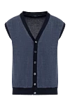 Tombolini Jersey waistcoat - Country of manufacture: Italy. Care: specialized cleaning - photo 1