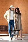 Loro Piana Кепка из полиэстера мужская бежевая бежевая - логотип бренда. 100% полиэстер. Страна производитель: Италия . Уход: специализированная чистка - фото 5