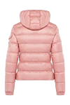 Moncler Куртка из полиамида женская розовая - капюшон. 100% полиамид. молния. два боковых кармана. Страна производитель: Италия . Уход: специализированная чистка - фото 7