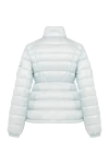 Moncler Куртка из полиамида женская голубая - 100% полиамид. кнопки. два боковых кармана, один карман на рукаве. Страна производитель: Италия . Уход: специализированная чистка - фото 7