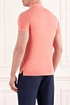 Поло мужское розовое из хлопка Kiton - 100% хлопок. Страна производитель: Италия. Уход: специализированная чистка - фото 4