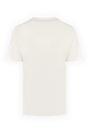 Men's white cotton T-shirt Kiton - 100% cotton. Country of manufacture: Italy. Care: specialized cleaning - photo 6