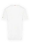 Men's white cotton T-shirt MC2 Saint Barth - drawing car. Composition:100% cotton. Country of manufacture: Italy. Care: specialized cleaning - photo 6