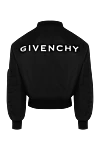 Givenchy Women's black polyamide jacket - brand logo. 100% polyamide. Closure: zipper. two side pockets, one sleeve pocket. Country of origin: Italy. Care: specialized cleaning - photo 7