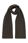 Moorer Women's gray cashmere scarf - 100% cashmere. Country of manufacture: Italy. Care: specialized cleaning - photo 1