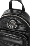 Moncler Casual black women's bag - quilted surface, logo. 100% polyamide. Strap: adjustable strap. pocket . Closure: zipper. Country of manufacture: Italy. Care: specialized cleaning - photo 5