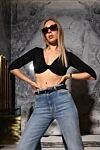 Очки солнцезащитные коричневые из пластика Celine - Декор:логотип бренда на заушниках. пластик. Линзы: черные . Страна производитель: Италия. Уход: специализированная чистка - фото 6