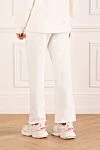 Women's white cotton jeans Citizens of Humanity - 98% cotton, 2% polyurethane. two front pockets, two back pockets. Closure: button, zipper. Country of manufacture: Italy. Care: specialized cleaning - photo 4