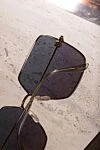 Cartier Очки солнцезащитные желтые из титана - кольцо Trinity на заушниках. оправа из титана. Линзы: градиентные линзы. Страна производитель: Франция. Уход: специализированная чистка - фото 7