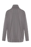 Golf cashmere gray women's Panicale - 100% cashmere. Country of manufacture: Italy. Care: specialized cleaning - photo 6