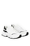 Dolce & Gabbana Кроссовки Daymaster из телячьей кожи с эффектом наппы - Декор : контрастный задник из телячьей кожи. 100% телячья кожа. плоские шнурки. резиновая подошва. Стелька: стелька из кожи с фирменным лейблом. . Страна производитель: Италия. Уход: специализированная чистка - фото 3