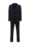 Corneliani Классикалық ерлер костюмі көк - Құрамы: 100% жүн. Жабу: түймелер. Қалталар: екі бүйір қалта, бір кеуде қалта. . Шығарылған елі: Италия. Күтім: арнайы тазалау - фото 1