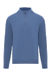 Corneliani Жүннен және кашемирден жасалған тройе, ілгегі жоғары көк таспа - Құрамы: 90% жүн, 10% кашемир. Бекіткіш: найзағай. Шығарылған елі: Италия. Күтім: арнайы тазалау - фото 1