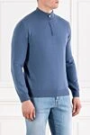 Corneliani Жүннен және кашемирден жасалған тройе, ілгегі жоғары көк таспа - Құрамы: 90% жүн, 10% кашемир. Бекіткіш: найзағай. Шығарылған елі: Италия. Күтім: арнайы тазалау - фото 3