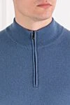 Corneliani Жүннен және кашемирден жасалған тройе, ілгегі жоғары көк таспа - Құрамы: 90% жүн, 10% кашемир. Бекіткіш: найзағай. Шығарылған елі: Италия. Күтім: арнайы тазалау - фото 5