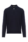 Corneliani Ұзын жеңді және найзағайлы көк түсті поло

 - Құрамы: 100% жүн. Түсі: көк. Бекіткіш: найзағай. . Шығарылған елі: Италия. Күтім: арнайы тазалау - фото 1