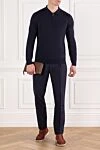 Ұзын жеңді және найзағайлы көк түсті поло

 Corneliani - Құрамы: 100% жүн. Түсі: көк. Бекіткіш: найзағай. . Шығарылған елі: Италия. Күтім: арнайы тазалау - фото 2