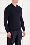 Corneliani Ұзын жеңді және найзағайлы көк түсті поло

 - Құрамы: 100% жүн. Түсі: көк. Бекіткіш: найзағай. . Шығарылған елі: Италия. Күтім: арнайы тазалау - фото 3