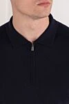 Corneliani Ұзын жеңді және найзағайлы көк түсті поло

 - Құрамы: 100% жүн. Түсі: көк. Бекіткіш: найзағай. . Шығарылған елі: Италия. Күтім: арнайы тазалау - фото 5