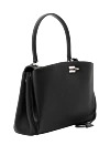Balenciaga Маленькая женская сумка Rodeo черного цвета из телячьей кожи - 100% телячья кожа. Размеры: Д29 x В20 x Ш10 см. Длина ремня: съемный ремень через плечо (высота: 56 см). Длина ручки: одна ручка для переноски в руке (высота: 18 см). широкий передний карман, 1 внутренний карман на молнии, 2 плоских кармана сзади. поворотный замок. Страна производитель: Италия. Уход: специализированная чистка - фото 3