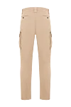 Men's beige tapered cargo pants C.P. Company - Decoration: C.P. Company lens. 98% cotton, 2% polyamide. zipper, button. two side pockets, two back pockets, two leg pockets. Country of origin: Italy. Care: Specialized cleaning - photo 6