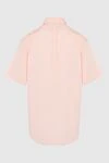 Pink cotton shirt for men Polo Ralph Lauren - Composition: 100% cotton. Closure: buttons. Country of manufacture: Italy. Care: specialized cleaning - photo 6