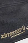 Zimmerli Носки из хлопка черные мужские - принт логотипа. 100% хлопок. Страна производитель: Италия. Уход: специализированная чистка - фото 3