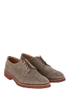 Tricker`s Мужские броги замшевые бежевые с бордовой подошвой
- Перфорация. 100% кожа. Шнуровка. Внутренняя отделка: кожа. Стелька: Кожа. Высота каблука: 2,5см. Другие материалы. Страна производитель: Англия. Уход: специализированная чистка - фото 3