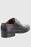 Men's shoes made of black leather A.Testoni - Perforation. 100% leather. Lace-up. Interior: Leather. Insole: Leather. Heel height: 2.5cm. Outsole: Other materials. Country of origin: Italy. Care: specialized cleaning - photo 4
