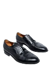 Men's shoes made of black leather A.Testoni - Perforation. 100% leather. Lace-up. Interior: Leather. Insole: Leather. Heel height: 2.5cm. Outsole: Other materials. Country of origin: Italy. Care: specialized cleaning - photo 2