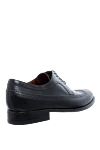 A.Testoni Men's shoes made of black leather - Perforation. 100% leather. Lace-up. Interior: Leather. Insole: Leather. Heel height: 2.5cm. Outsole: Other materials. Country of origin: Italy. Care: specialized cleaning - photo 3