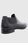 Men's leather boots black Branchini - 100% leather. Elastic inserts. Shaft height: 15 cm. Sole Height: 2.5 cm. Outsole: Other materials. Country of origin: Italy. Care: specialized cleaning - photo 4