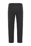 Grey trousers made of melange fabric with a textured surface and a classic cut
Gucci - 100% wool. zipper, button, hook. two side pockets, two back pockets. Lining: lining parts 100% cotton. Country of origin: Italy. Care: specialized cleaning - photo 6
