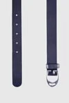 Gucci Black leather belt for men - Composition: 100% leather. Size: Width 3cm. Clasp: Buckle. Country of origin: Italy. Care: specialized cleaning - photo 3