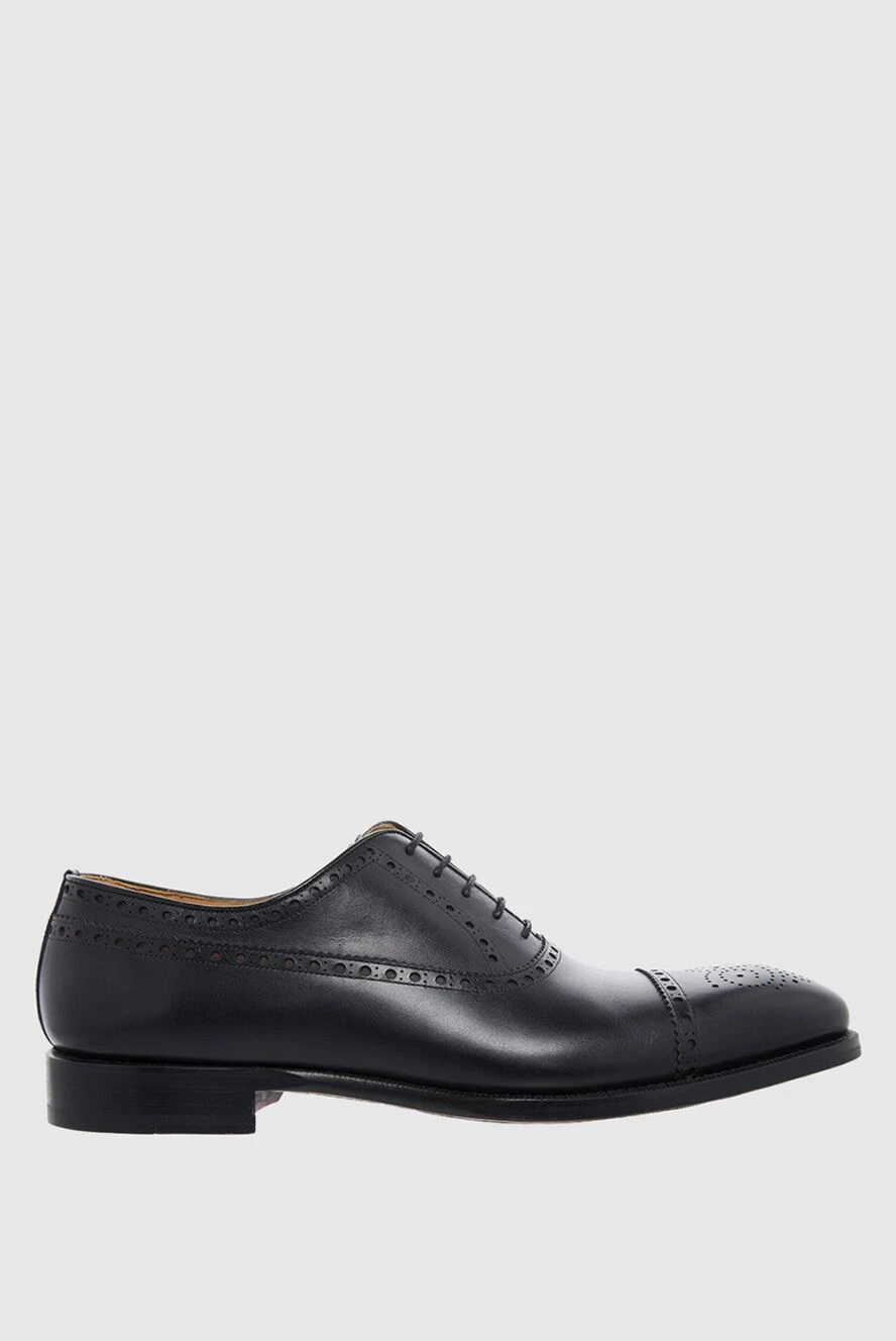 Magnanni Туфли мужские из кожи черные - Перфорация. 100% кожа. Шнуровка. Внутренняя отделка: Кожа. Стелька: Кожа. Высота каблука: 2,5см. Другие материалы. Страна производитель: Испания. Уход: специализированная чистка - фото 1