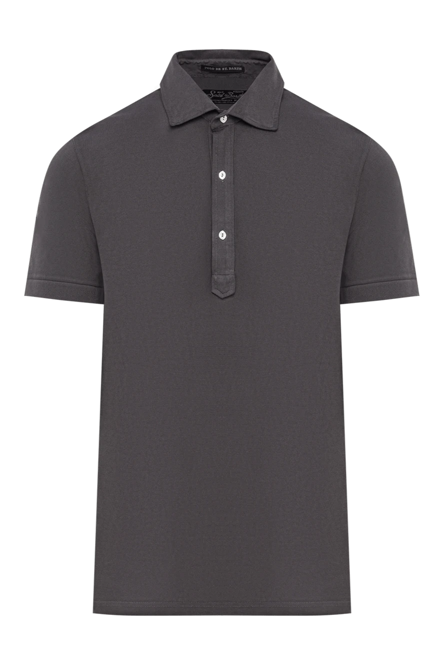 MC2 Saint Barth Summer men's polo shirt made of soft jersey in a light green palette
- 100% cotton. Buttons. Country of origin: Italy. Care: specialized cleaning - photo 1