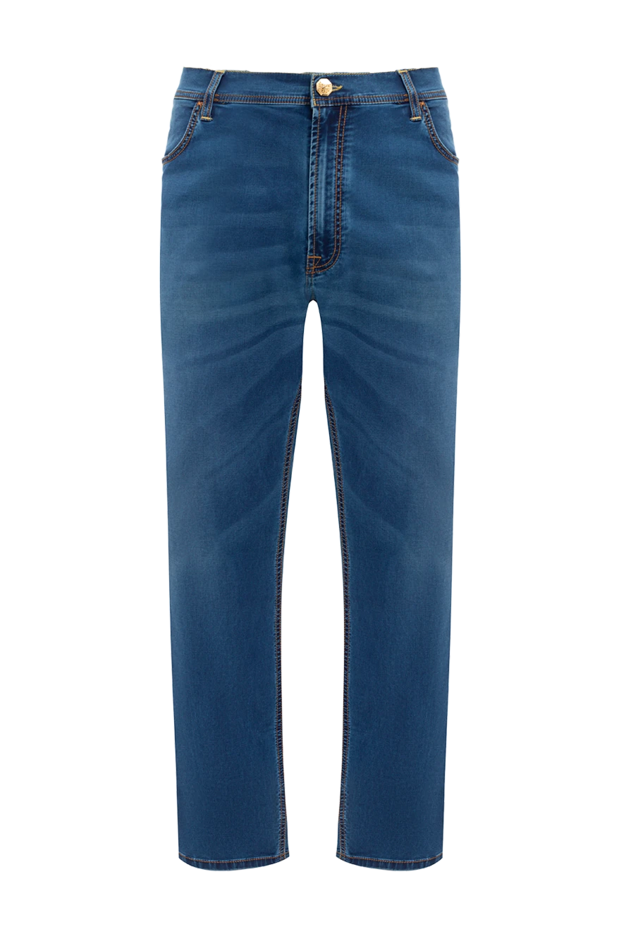 Stefano Ricci Синие мужские джинсы из плотного хлопка
- эффект потертости. 98% хлопок, 2% эластан. пуговица, молния. три боковых кармана, два кармана сзади . Страна производитель: Италия. Уход: специализированная чистка - фото 1