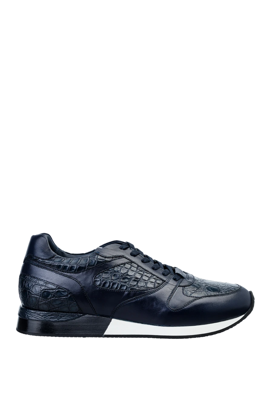 Bontoni Exclusive alligator sneakers with contrasting soles
- combined materials, contrast sole. 50% genuine leather, 50% crocodile skin. lacing. sole height 2cm. Country of origin: Italy. Care: specialized cleaning - photo 1