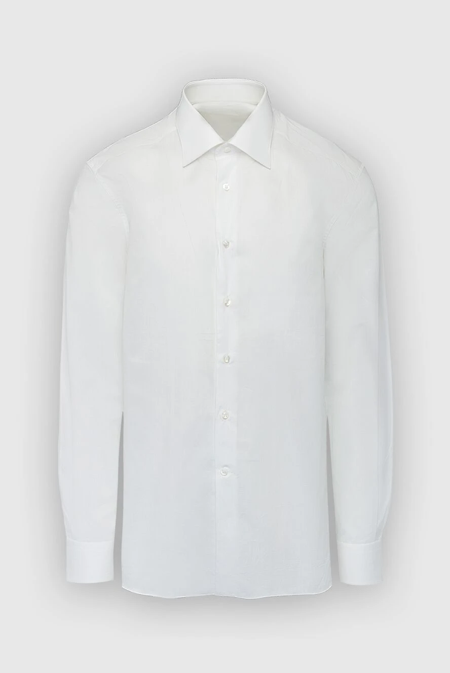 Stefano Ricci Ерлерге арналған ақ мақта көйлек - Құрамы: 100% мақта. Жабу: түймелер. Шығарылған елі: Италия. Күтім: арнайы тазалау - фото 1